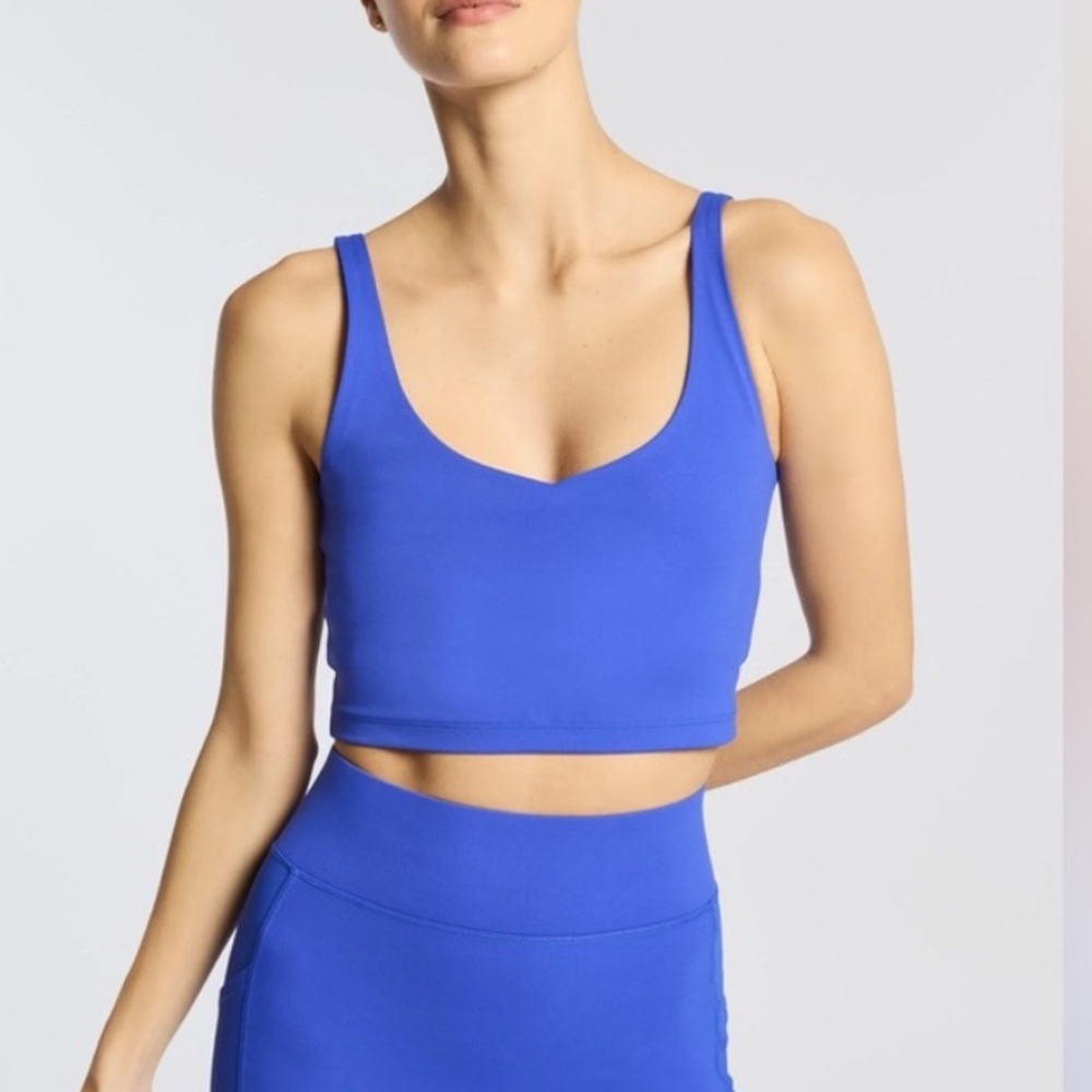 ALL ACCESS V-Neck Tempo Crop Bra *NWOT